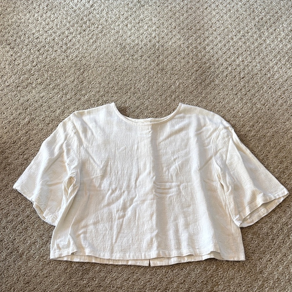 Polly Women’s Short Sleeve Button Shirt